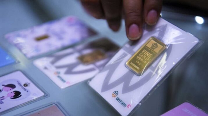 Harga Emas Antam Turun Tajam, Buyback Kini Rp2,583 Juta per Gram